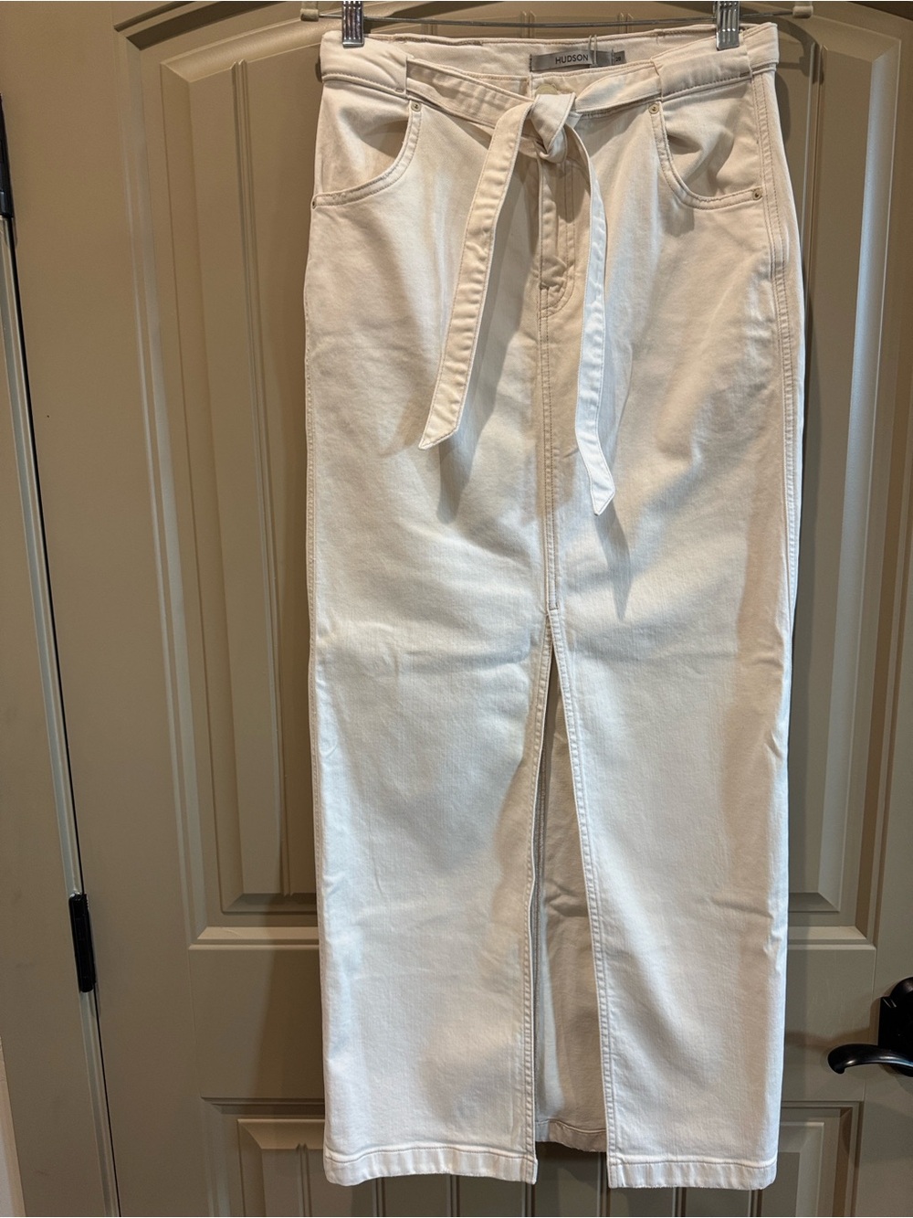 Hudson Jeans White Pencil Skirt